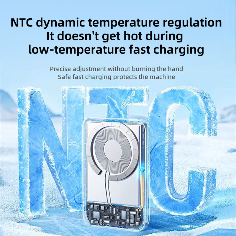 Verbo Magnetic Power Bank Wireless Fast Charging Portable External Battery