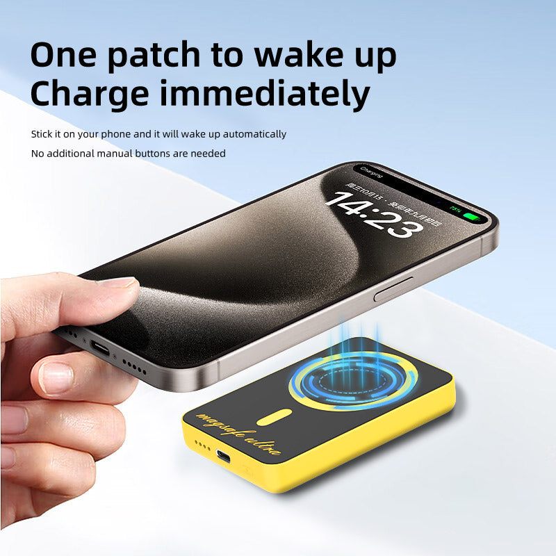 Verbo Magnetic Power Bank Wireless Fast Charging Portable External Battery