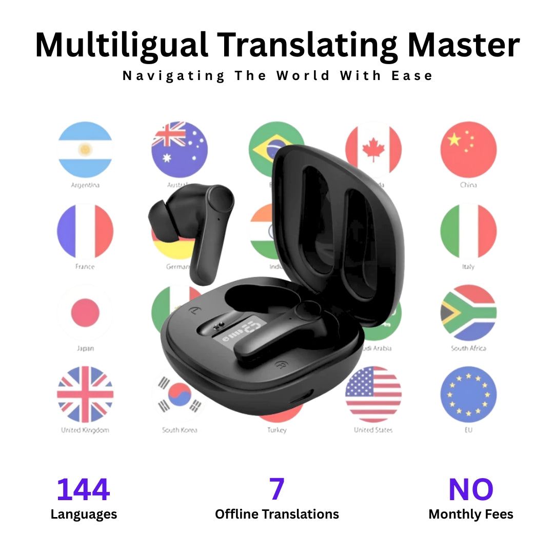 VerboBuds™ Real-Time Translator Earbuds