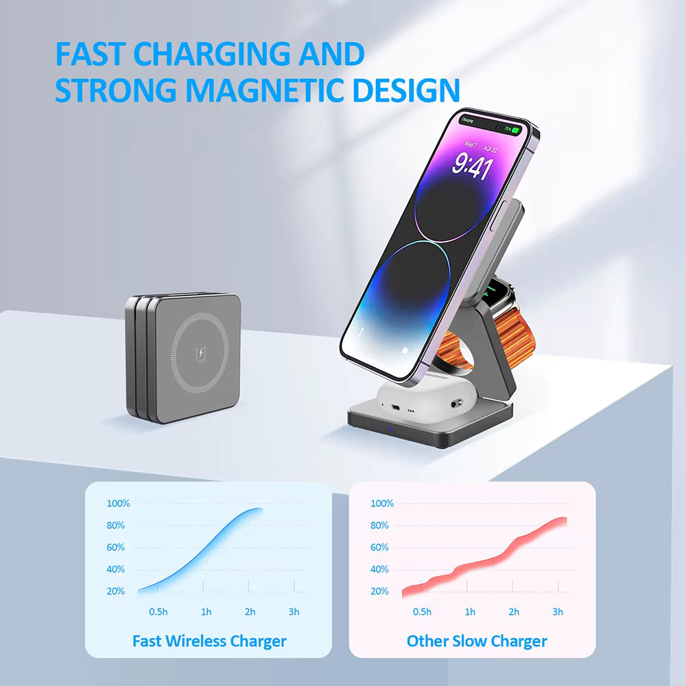 Verbo 3-in-1 Smart Charger