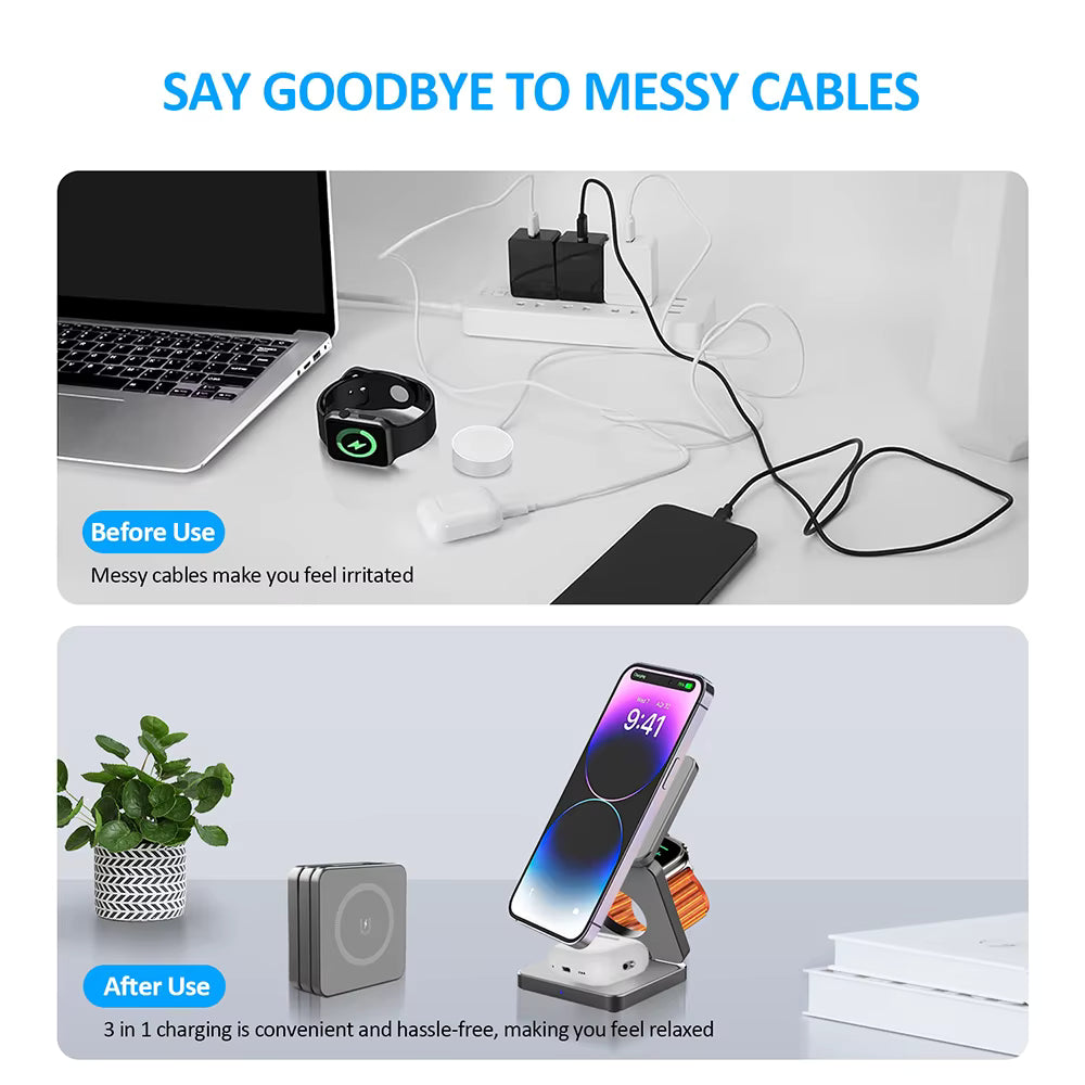 Verbo 3-in-1 Smart Charger