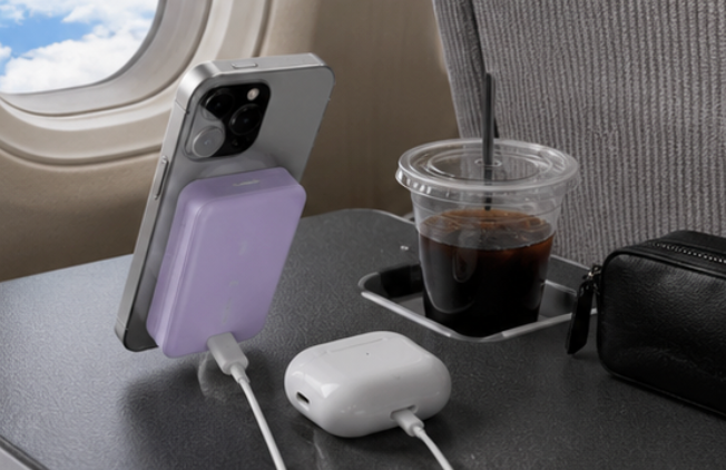 Emily K. ⭐⭐⭐⭐⭐I’m obsessed with the lavender color. It looks so cute with my phone case and the magnetic charging is super convenient. I use it every single day now.