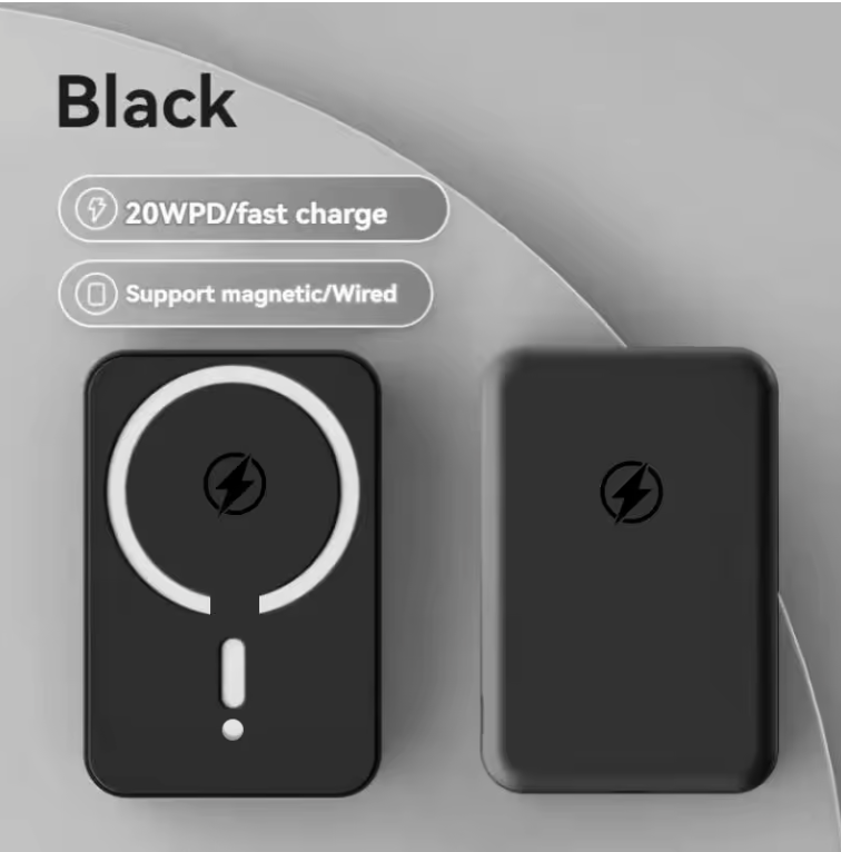 Verbo Magnetic Power Bank Wireless Fast Charging Portable External Battery