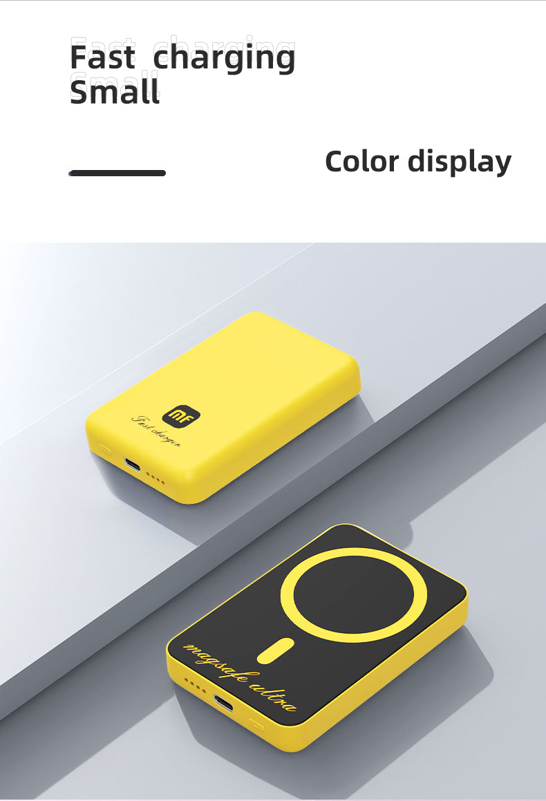 Verbo Magnetic Power Bank Wireless Fast Charging Portable External Battery